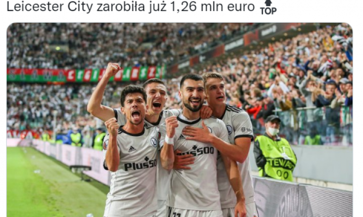 Tyle Legia ZAROBIŁA na POKONANIU Spartaka i Leicester O.o